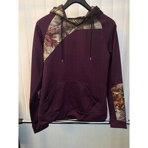 Women’s Huntworth Camo/Purple Print Hoodie Size Small